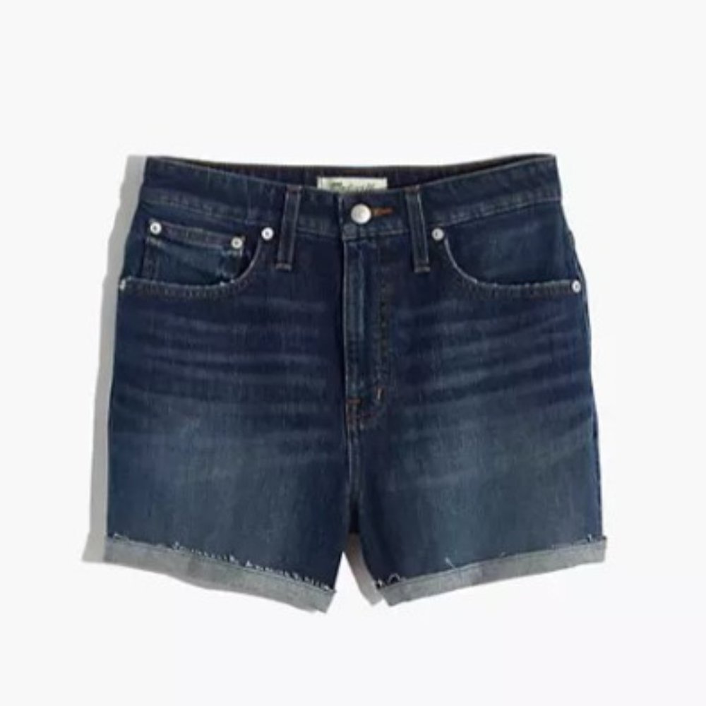 Madewell Curvy High-Rise Denim Shorts